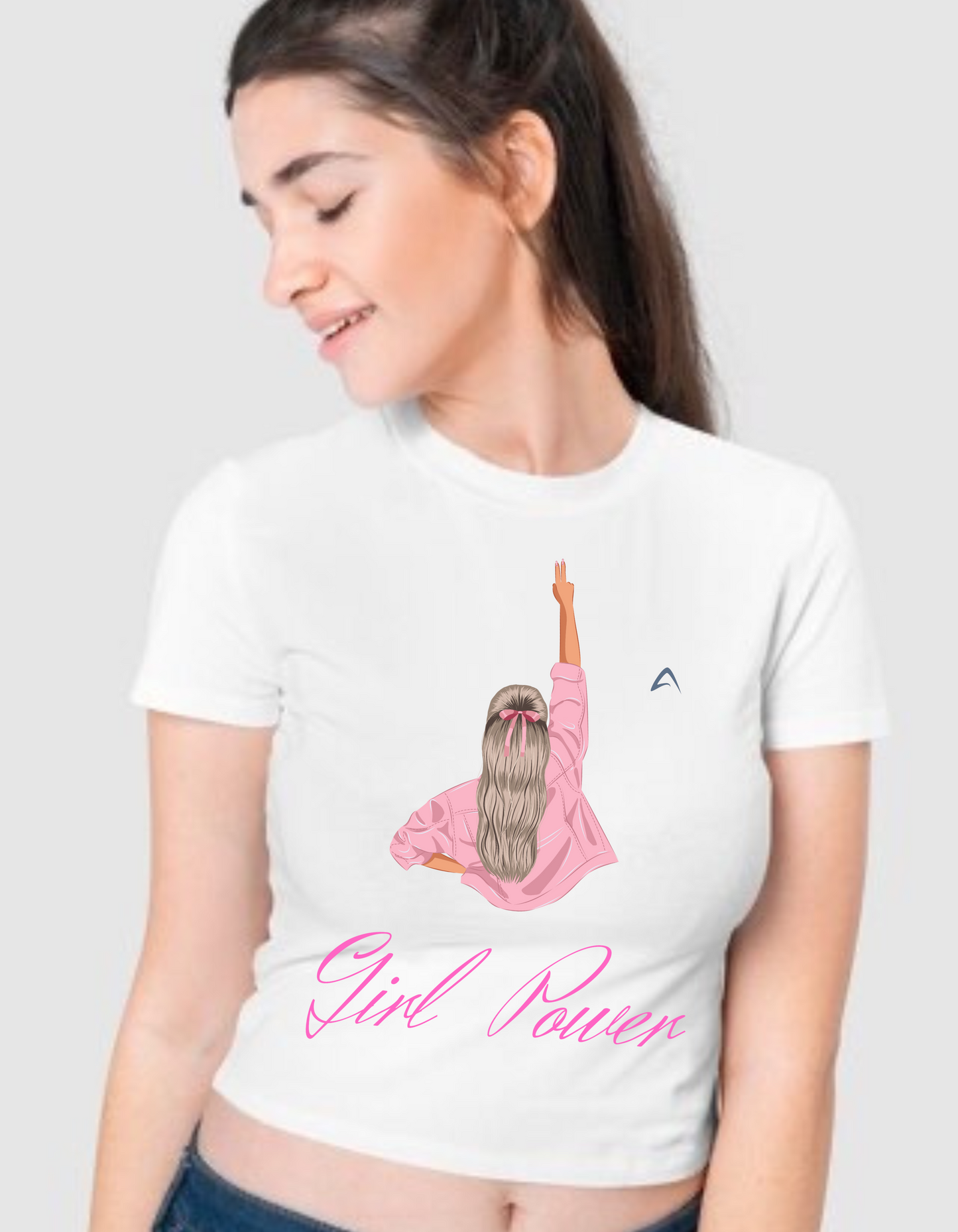 CROP GIRLS COTTON T.SHIRTS