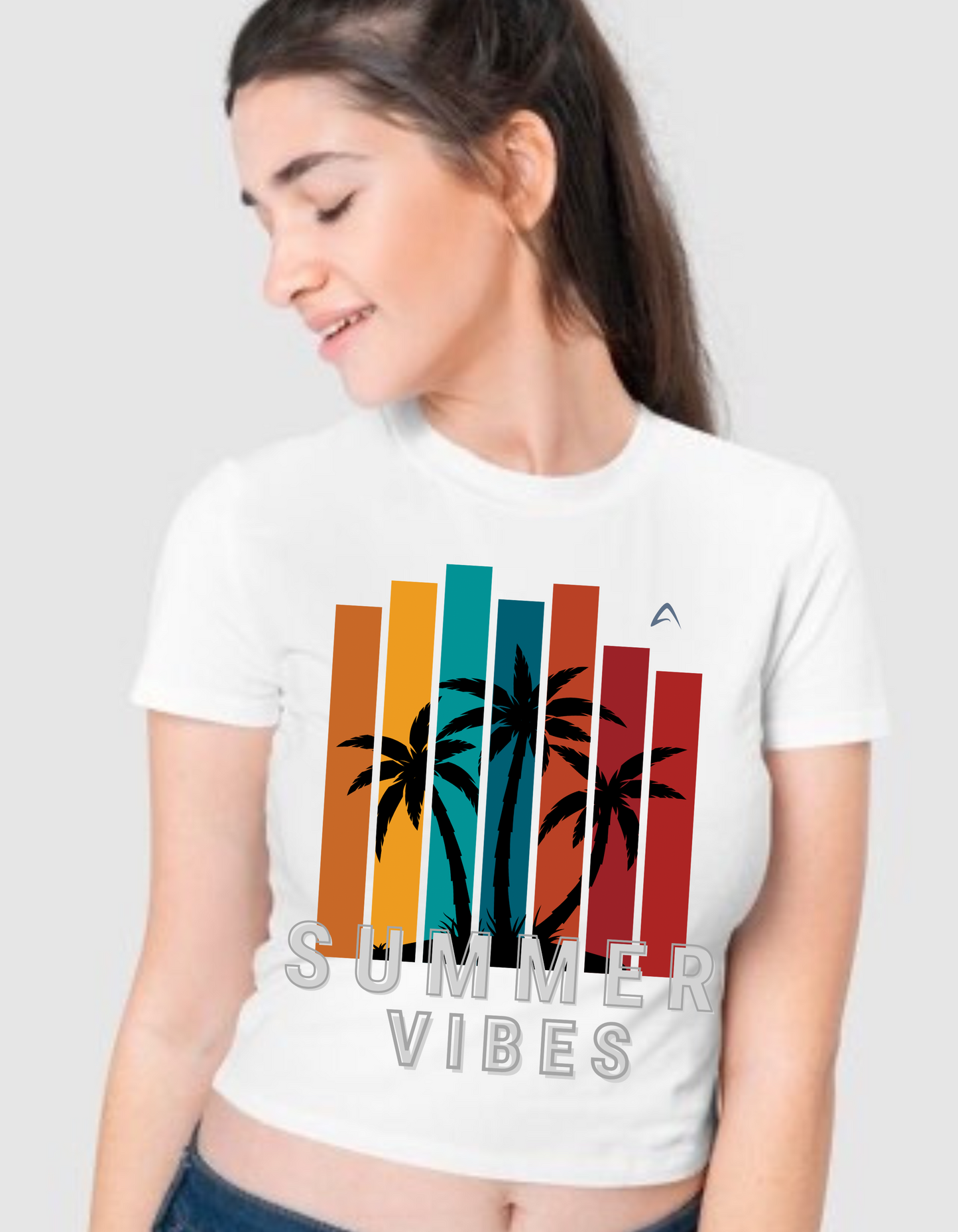 CROP GIRLS COTTON T.SHIRTS