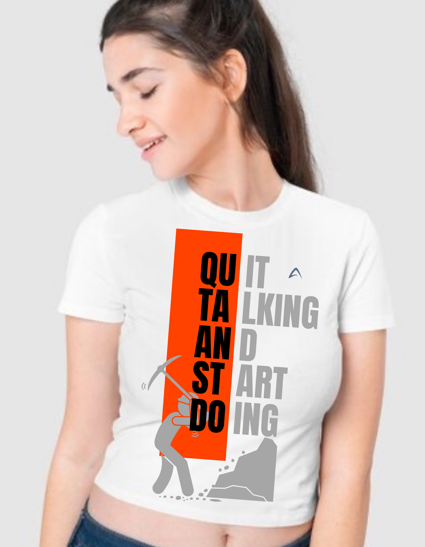 CROP GIRLS COTTON T.SHIRTS