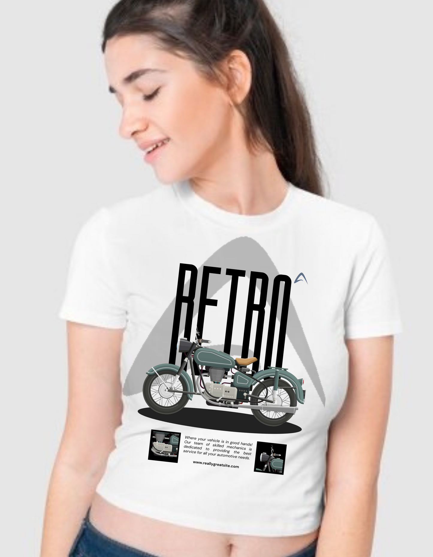 CROP GIRLS COTTON T.SHIRTS