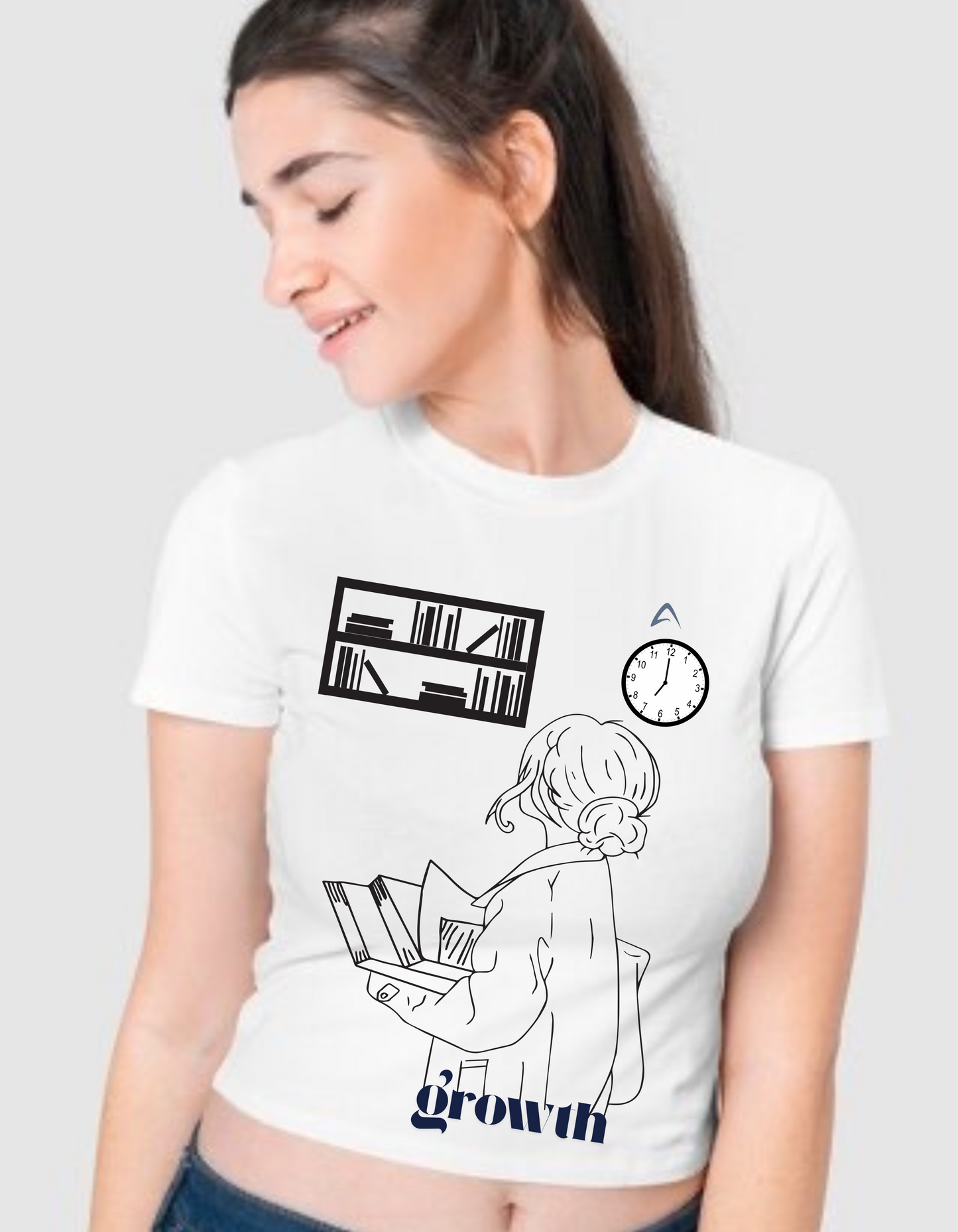 CROP GIRLS COTTON T.SHIRTS