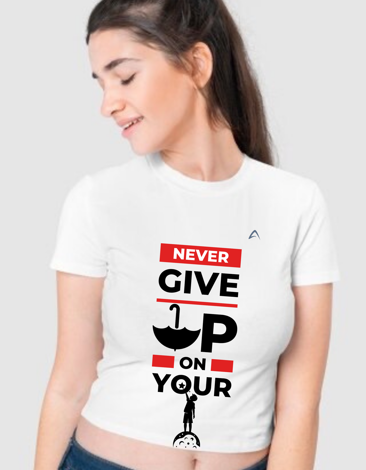 CROP GIRLS COTTON T.SHIRTS