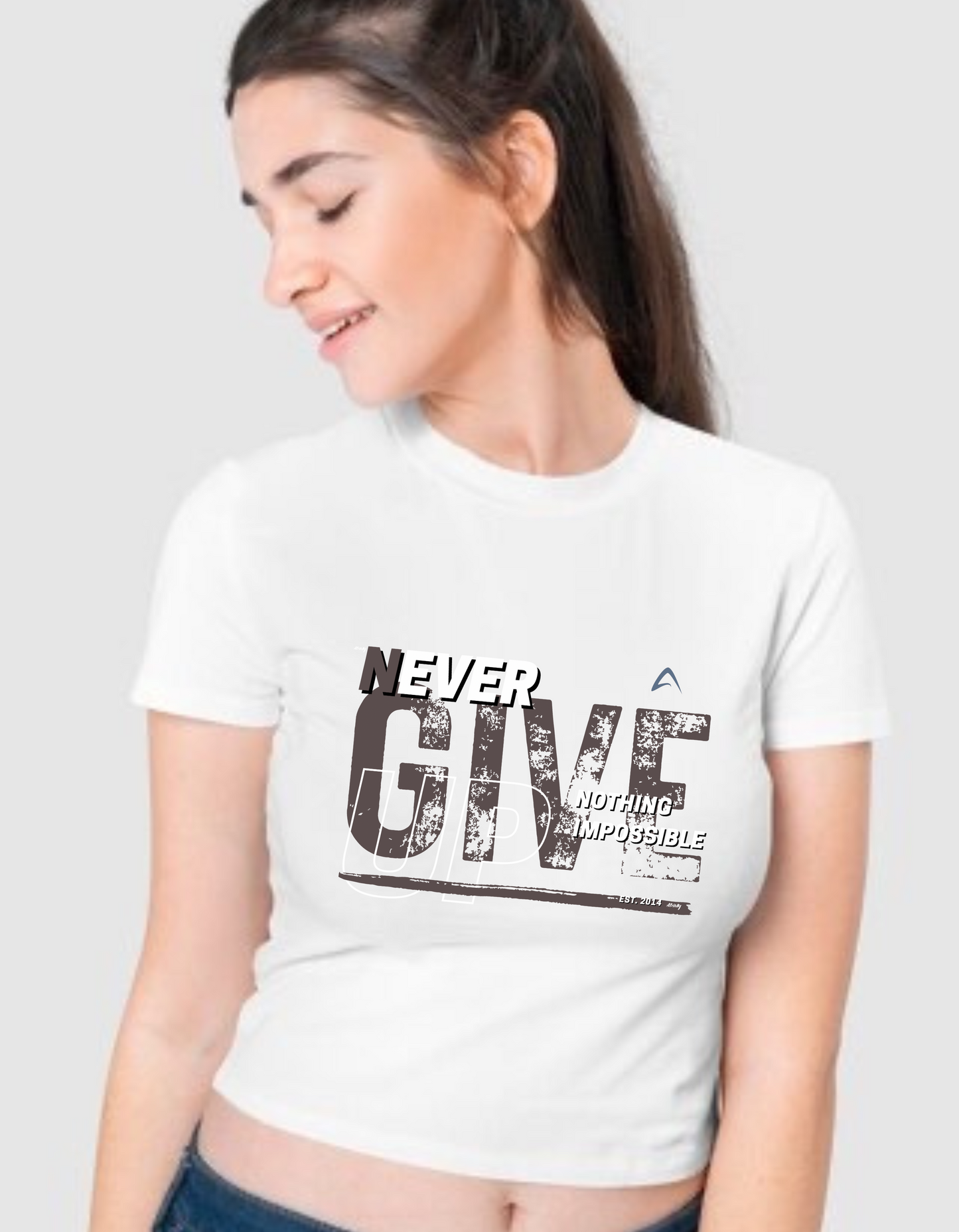 CROP GIRLS COTTON T.SHIRTS